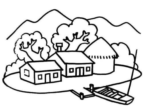 网红风景简笔画女生背影,网红风景简笔画中的女生背影