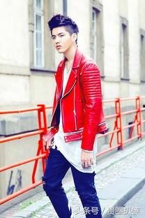 穿红衣服的男明星图片,探寻穿红衣男明星的独特魅力