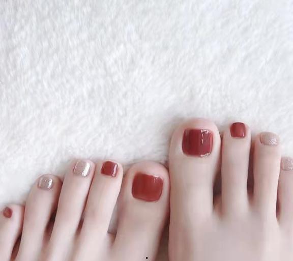 网红脚指甲,时尚潮流下的指尖艺术革命