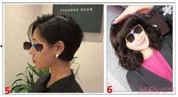 抖音网红短发初中生,青春活力，短发风采